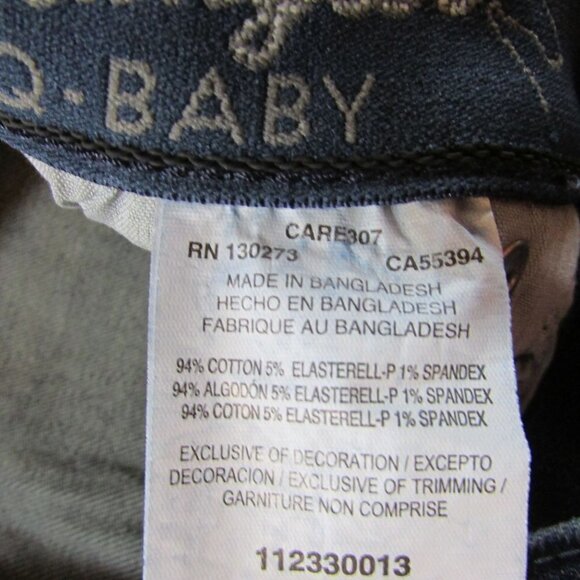 Wrangler Q Baby Women's Mid Rise Bootcut Ultimate Riding Jeans Dark Wash 1123300 - Picture 5 of 5